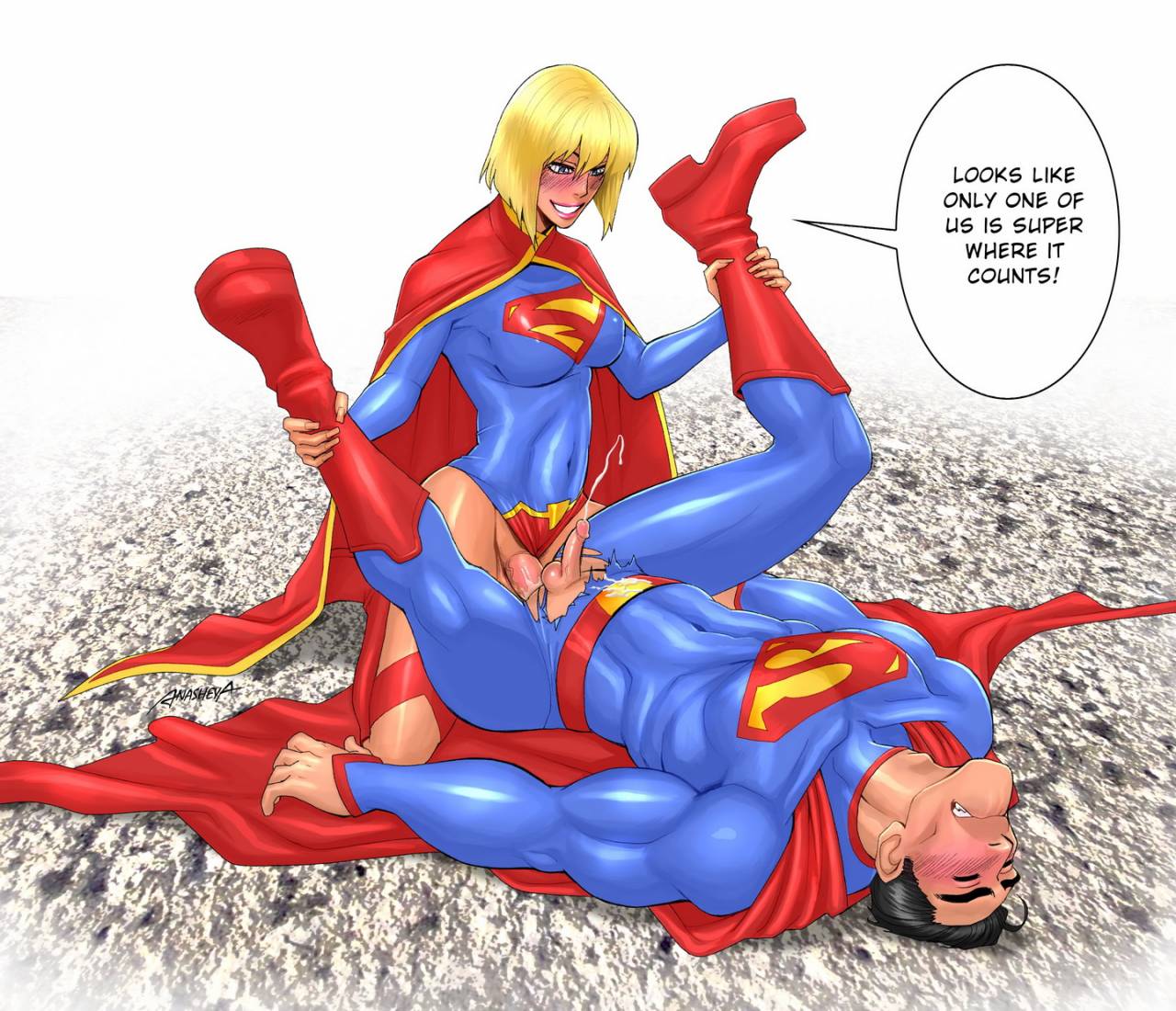 Hentai Supergirl - Supergirl Shemale Hentai Animated | Anal Dream House