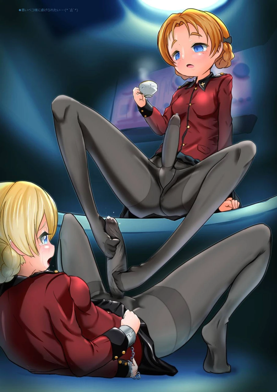 zakkin-kougyou-zakkin-dar-sama-peko-no-futanari-tights-dou-kouza-girls-und-panzer-digital