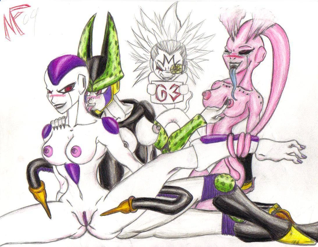 cell-dragon-ballfriezamajin-buu