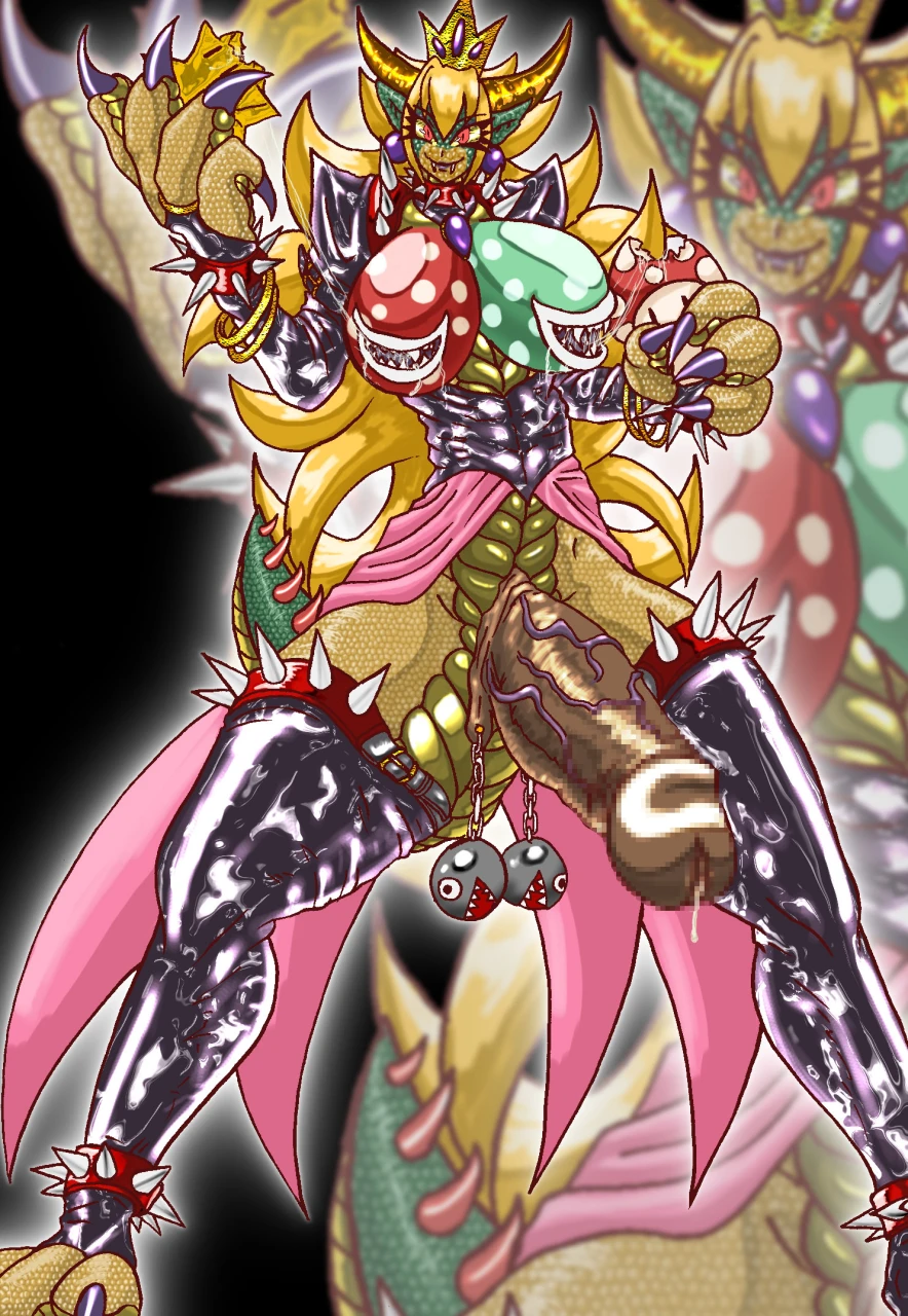 bowserchain-chompgiga-bowserpiranha-plantprincess-peachstarman
