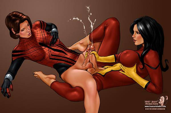 kinky jimmy+kinkyjimmyjessica drew+spider-girl+spider-woman13228431819061d65a4e32d217852ba4