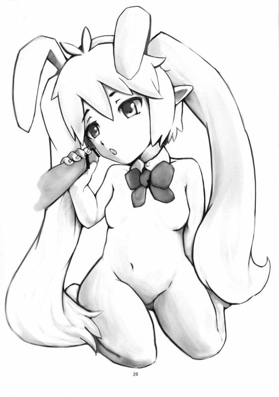 (C82) [Shichimen Soka (Sexyturkey, momo, Ryou)] Kenja ni Oshiri Ijirareru Hon (Lotte no Omo_24