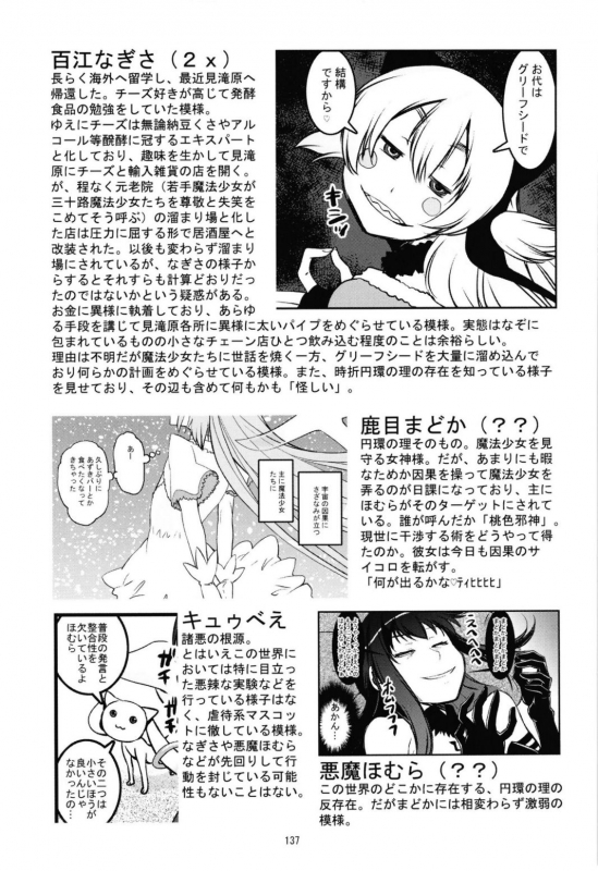 (Akihabara Chou Doujinsai) [KATAMARI-YA (Shinama)] Magical Fruits Party (Puella Magi Madoka Magica)_138