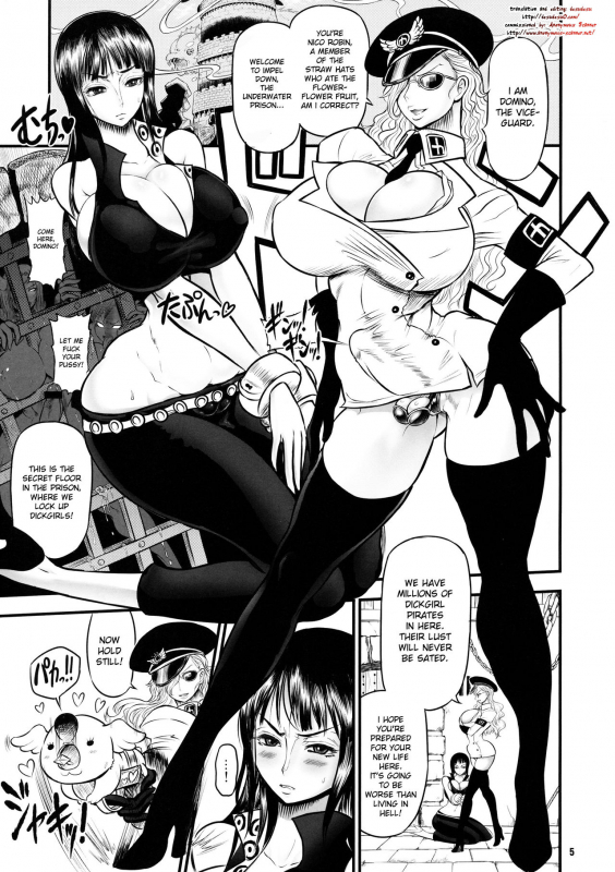 (C92) [Arsenothelus (Chinbotsu, Rebis)] Midare Saki Joshuu Kaizoku Soushuuhen Bloom, Pirate Hooker! Bloom! Annual (One Piece) [English]_006