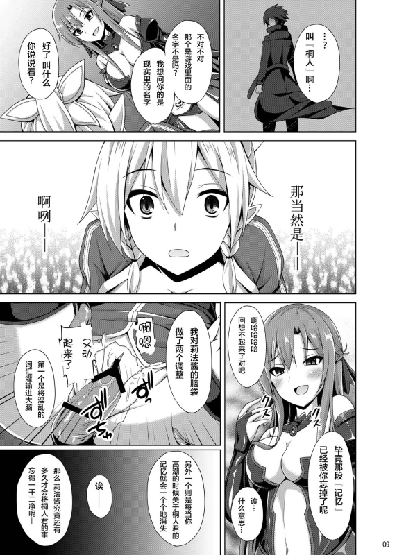 [Imitation Moon (Narumi Yuu)] Kanojo wa Mou Onii-chan to wa Yonde Kurenai... (Sword Art Online)_07