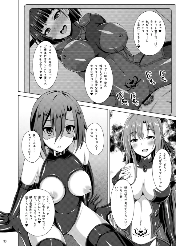 [Imitation Moon (Narumi Yuu)] Kanojo wa Mou Onii-chan to wa Yonde Kurenai... (Sword Art Online) [Digital]_28