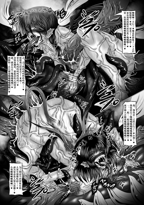 [Pintsize (Hozumi Touzi, TKS)] Dashoku Ibunroku # ~Genei Reizoku Shimai~ [Digital] [Chinese] [紫苑x这很恶堕汉化组]_21