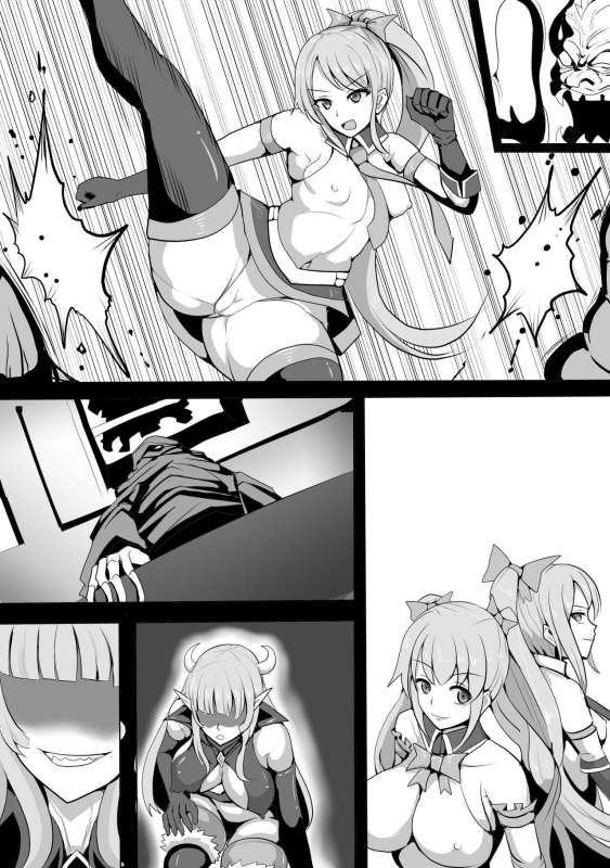 [Shiroi Tentoumushi] Magical Girl MagiPeach ~Futanari Transformation Curse~_35