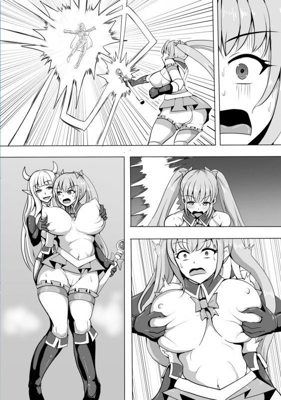 [Shiroi Tentoumushi] Magical Girl MagiPeach ~Futanari Transformation Curse~_37
