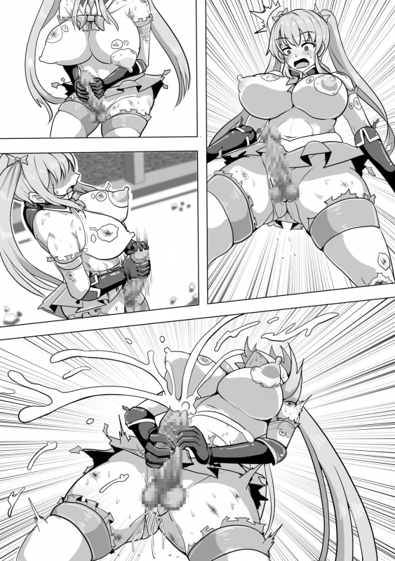 [Shiroi Tentoumushi] Magical Girl MagiPeach ~Futanari Transformation Curse~_44