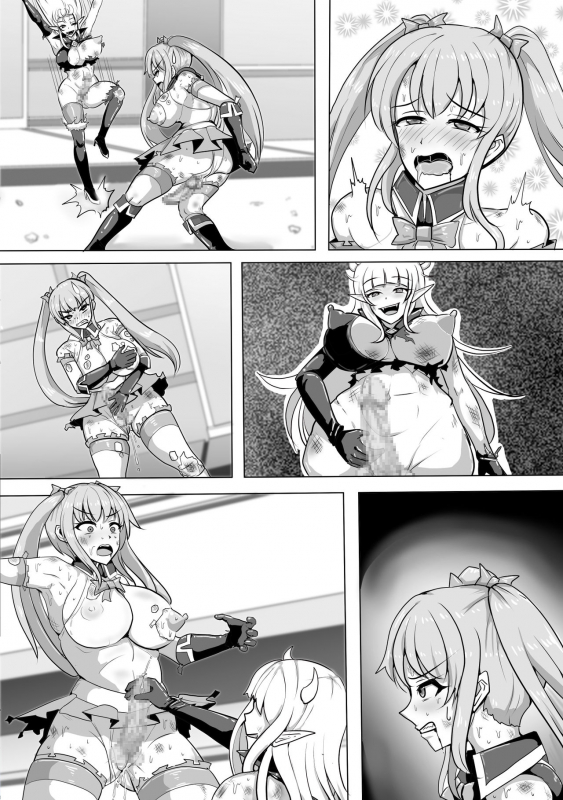 [Shiroi Tentoumushi] Magical Girl MagiPeach ~Futanari Transformation Curse~_45