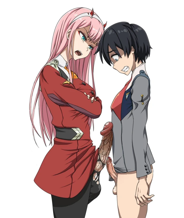 hiro (darling in the franxx)+zero two (darling in the franxx)