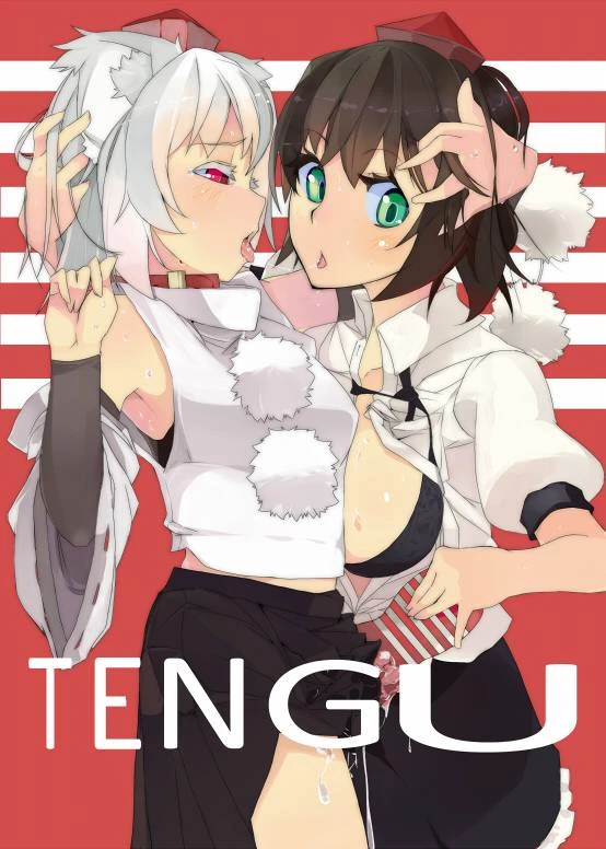 momiji inubashiri+shameimaru aya