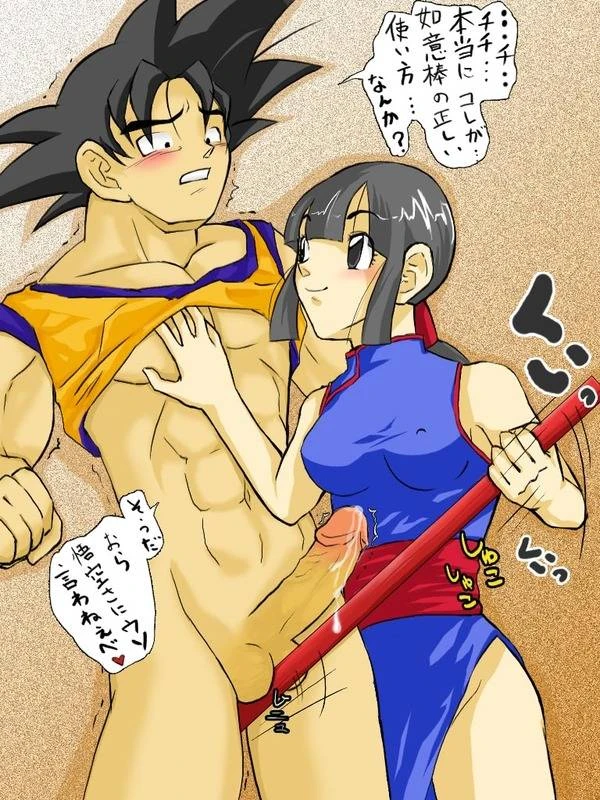 chichi+son goku