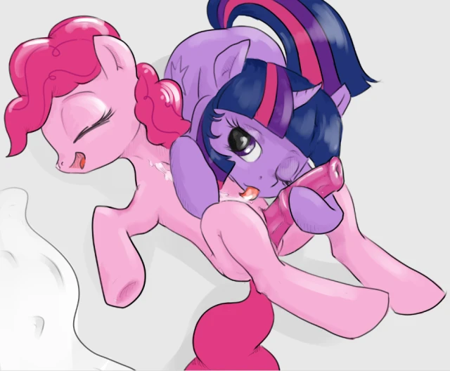 pinkie pie (mlp)+twilight sparkle (mlp)