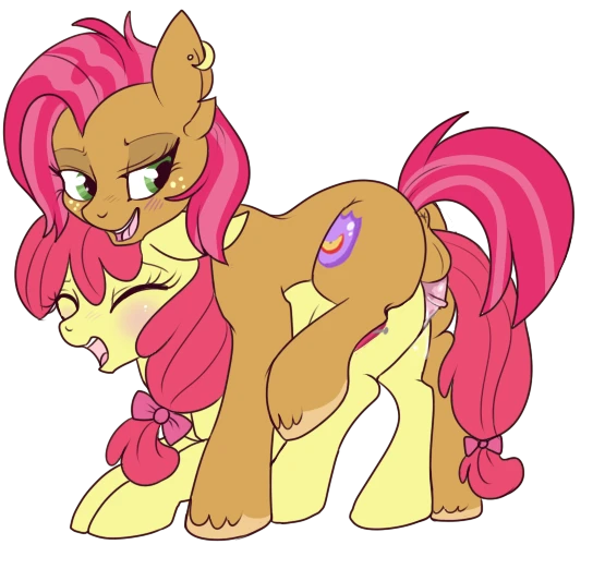 apple bloom (mlp)+babs seed (mlp)+lulubell