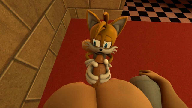 rouge the bat+tails
