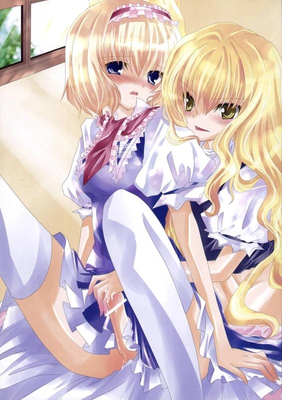 alice margatroid+marisa kirisame