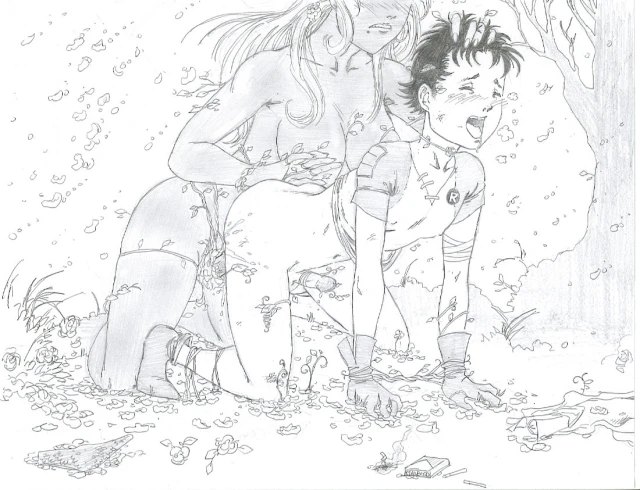 jason todd+poison ivy+robin (dc)