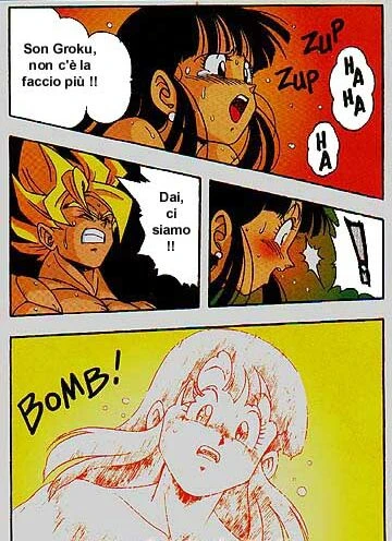 chichi+son goku