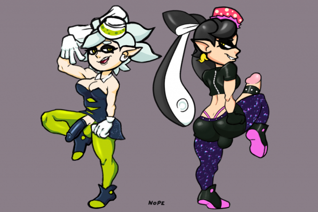 callie (splatoon)+marie (splatoon)+squid sisters
