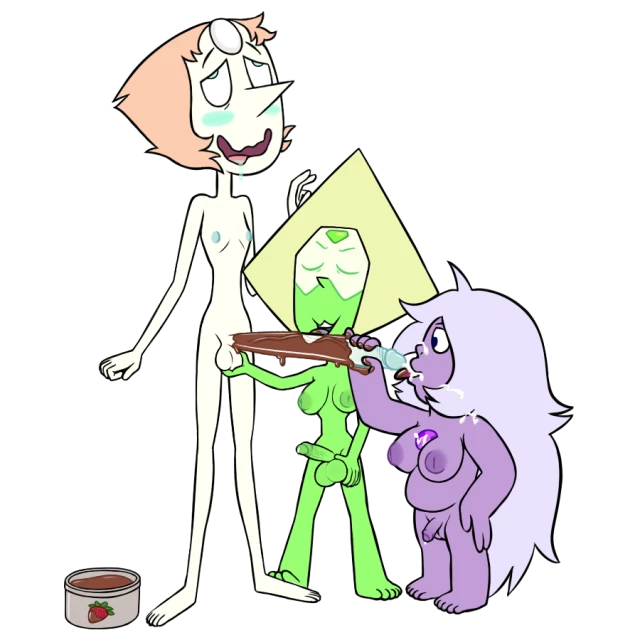 amethyst (steven universe)+pearl (steven universe)+peridot (steven universe)