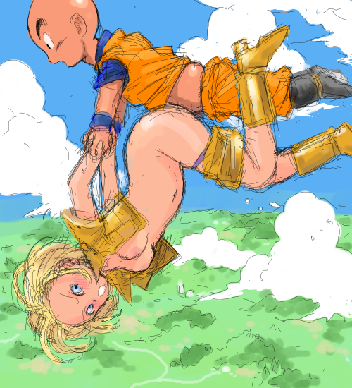 android 18+krillin